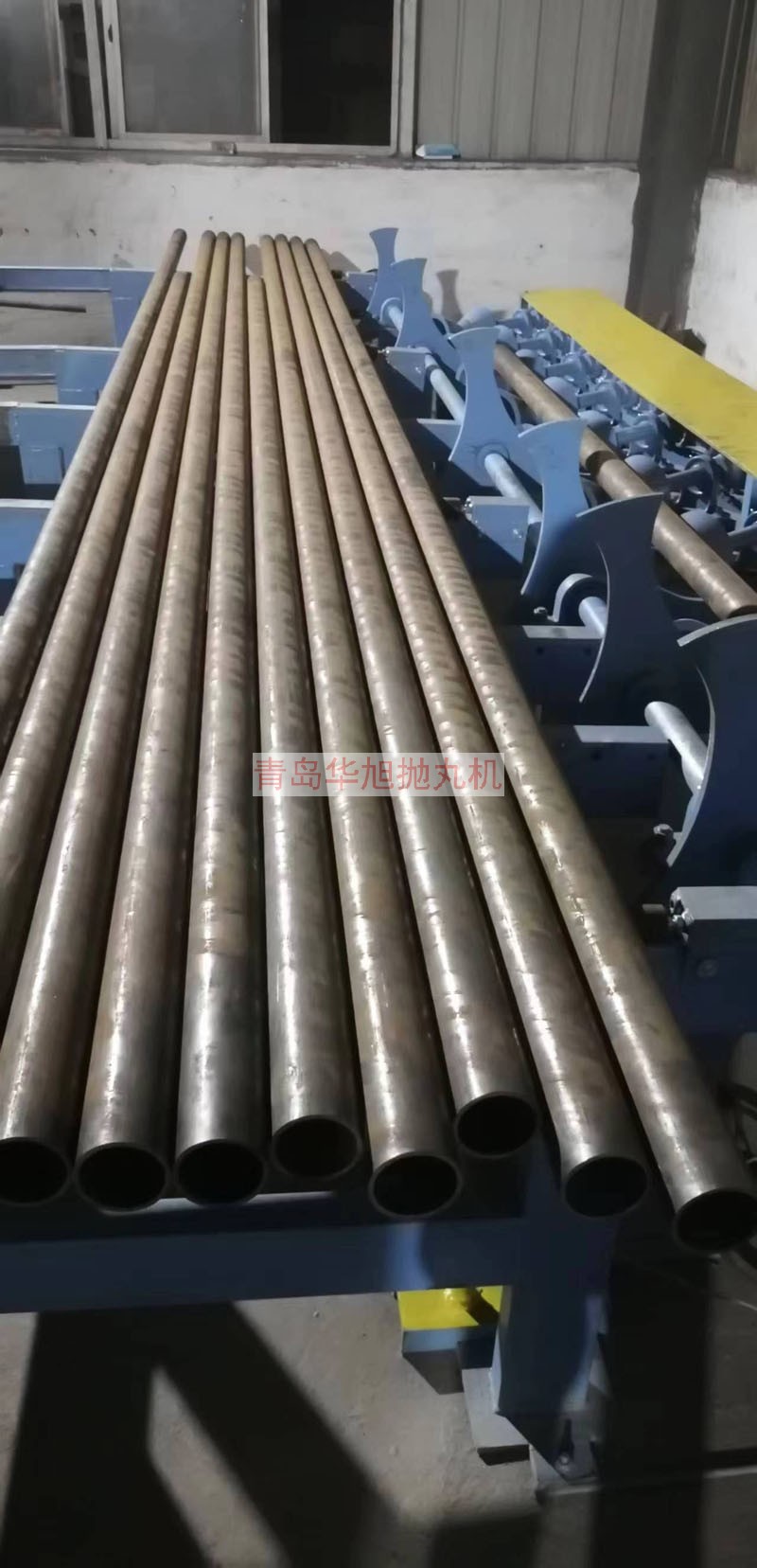 钢管清理前的效果