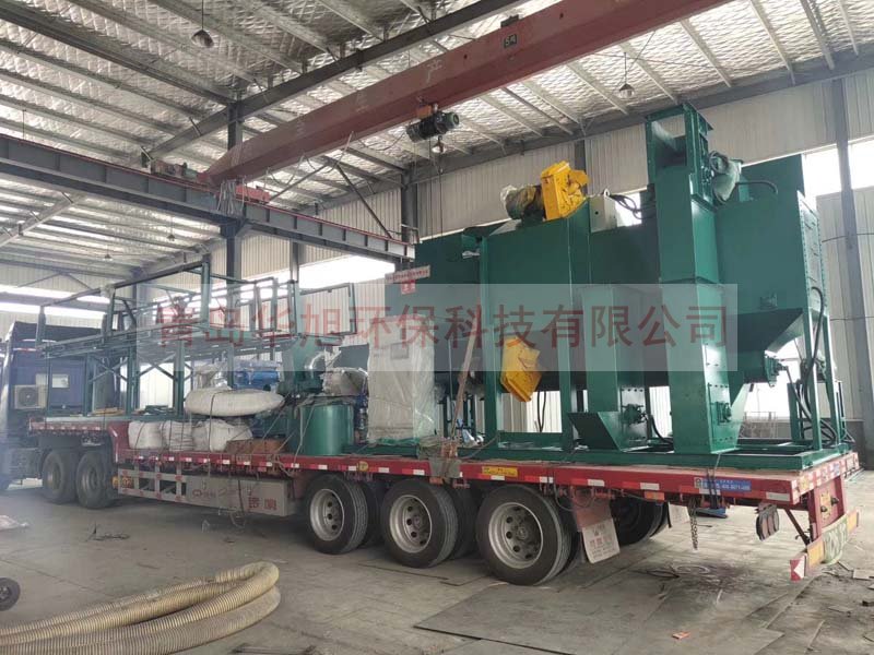 Q6915辊道通过式抛丸机