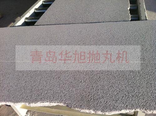 抛丸后的水泥板表面效果